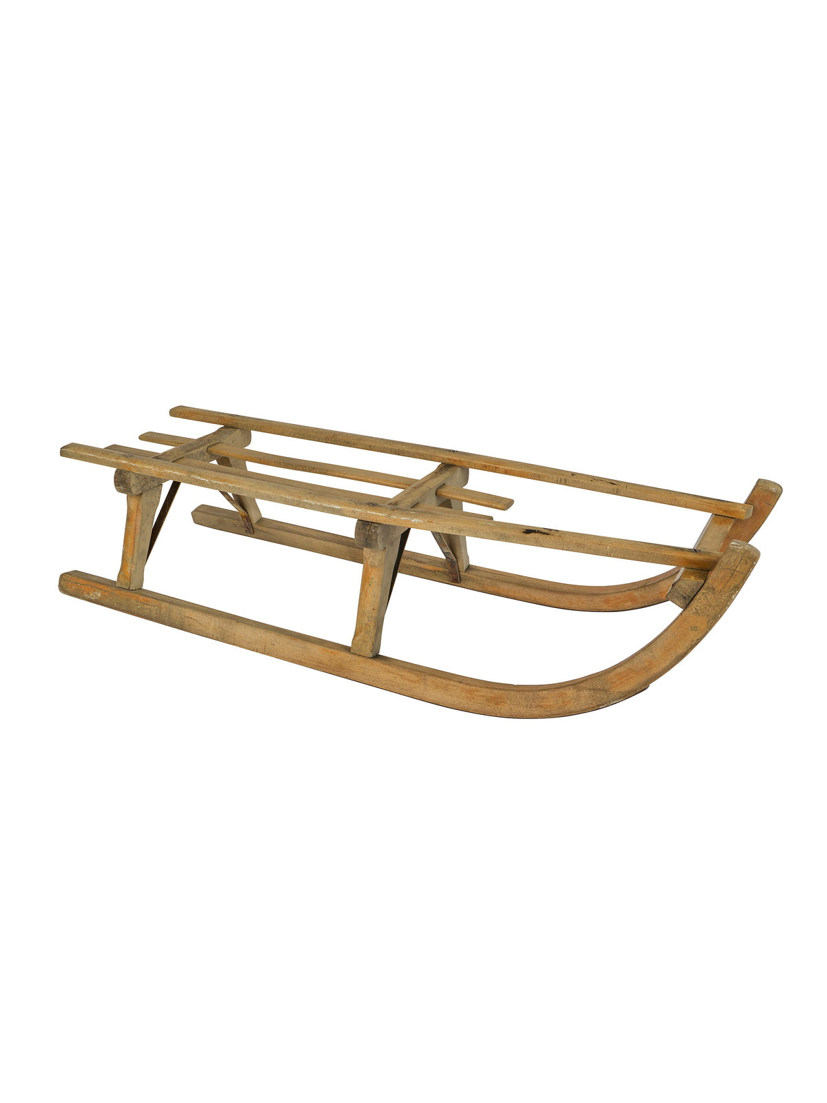 Vintage Wood Sled Two Weston Table