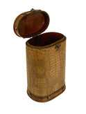 Vintage Wood Wine Bottle Carrier Weston Table
