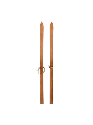  Vintage Wooden American Skis Weston Table 