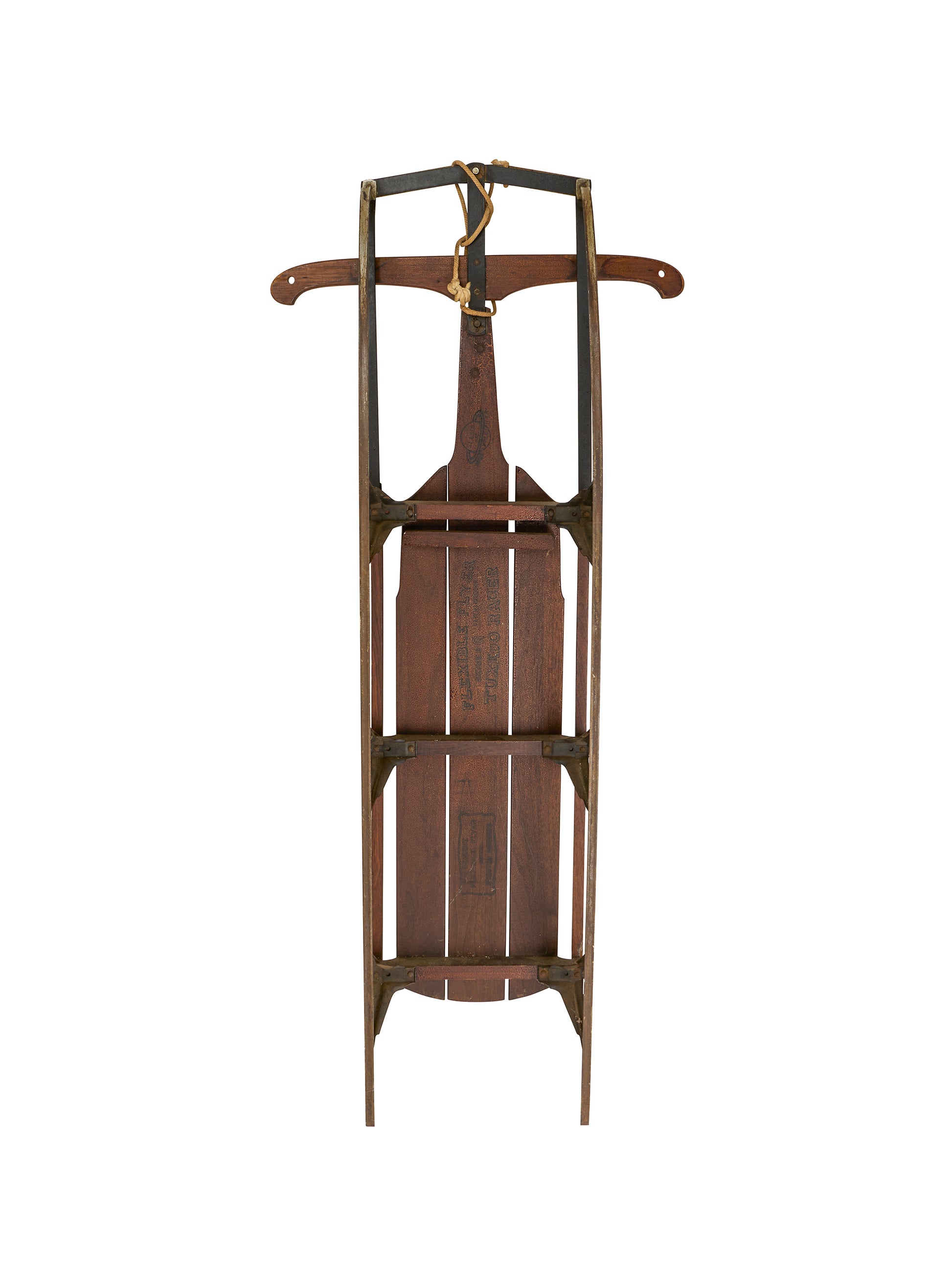 Vintage 1910 Wooden Tuxedo Racer Weston Table