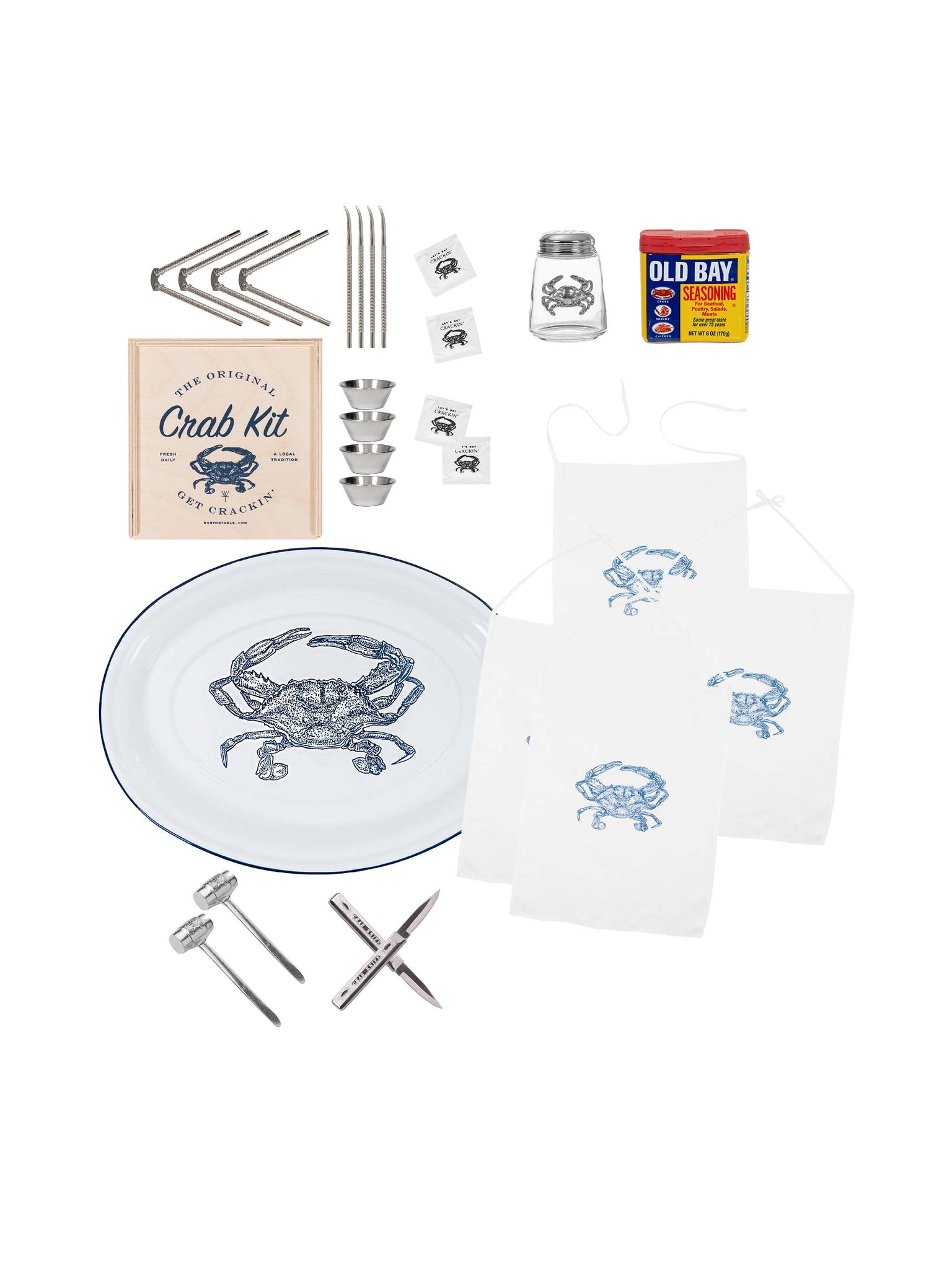 Get Crackin' Crab Gift Set Weston Table