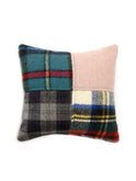 Patchwork Tartan and Tweed Pillow