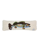 Walleye Hooked Wool Pillow Weston Table