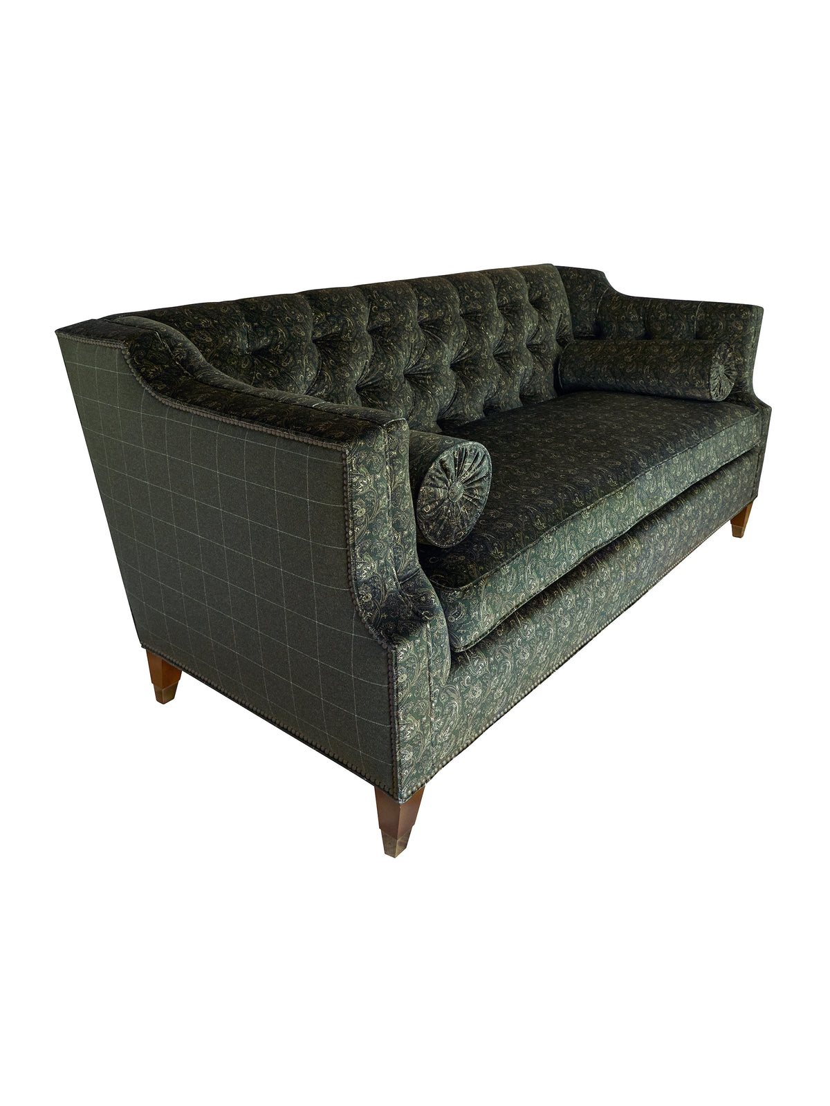 Weston Table Tuxedo Arm Sofa Ralph Lauren Winthrop Paisley Eaton Tattersal Weston Table