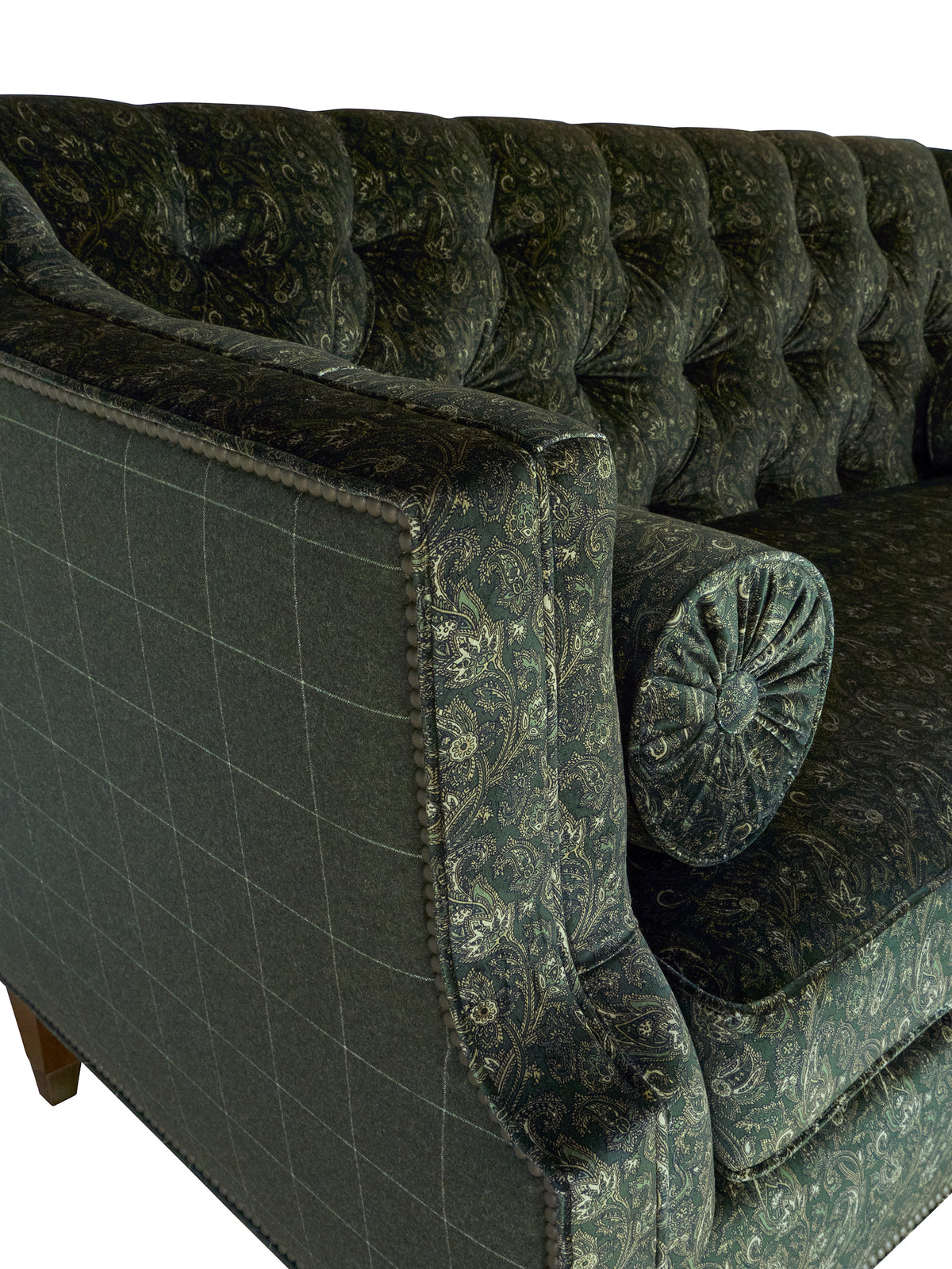 Weston Table Tuxedo Arm Sofa Ralph Lauren Winthrop Paisley Eaton Tattersal Weston Table