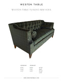 Weston Table Tuxedo Arm Sofa Tear Sheet Weston Table