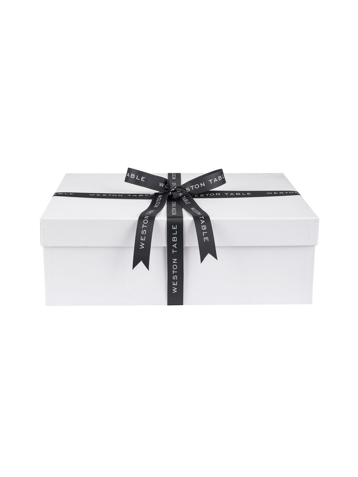 White Gift Box with Lid Weston Table