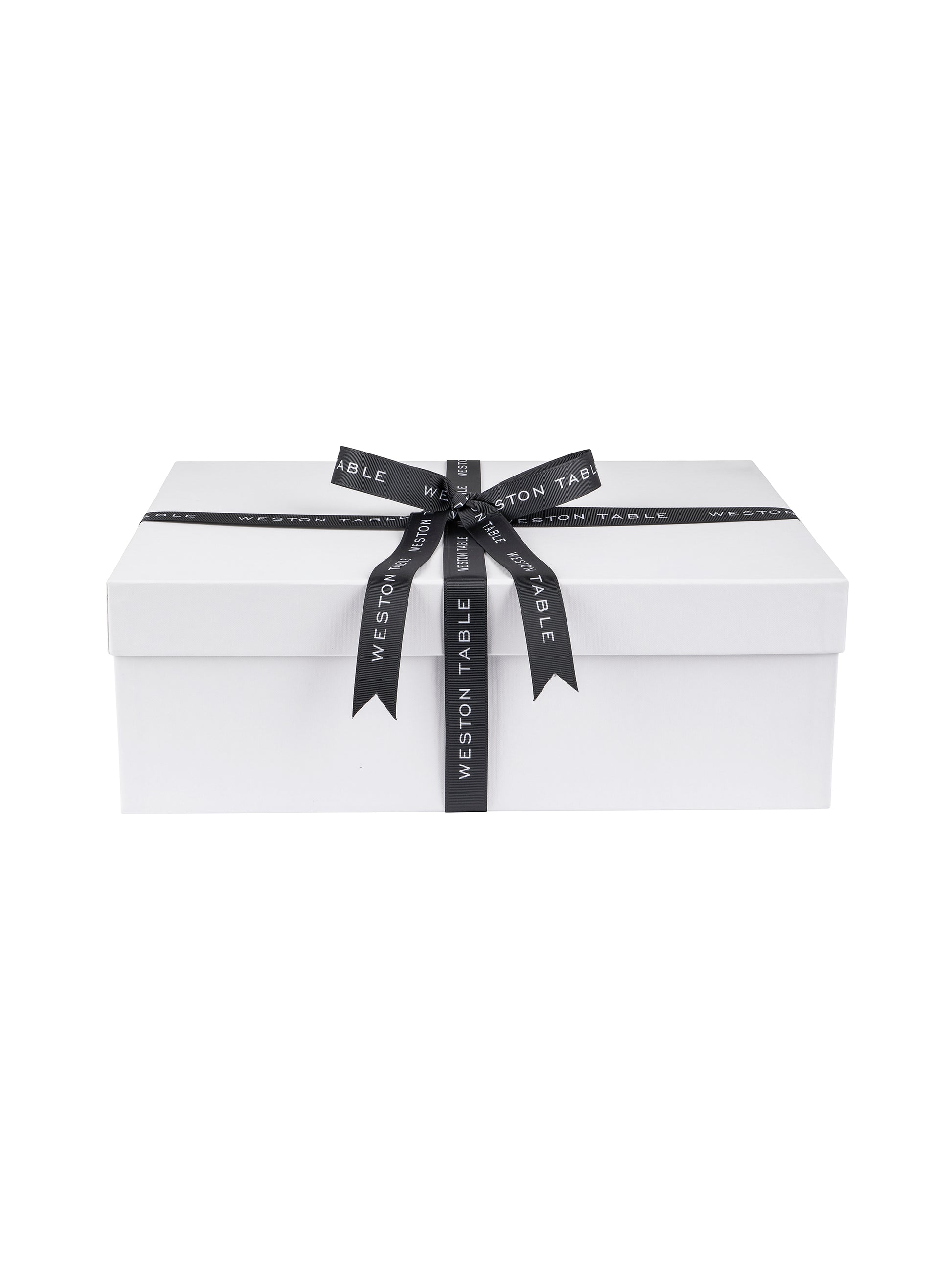 White Gift Box with Lid Weston Table