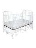White Iron Bunny Crib Weston Table