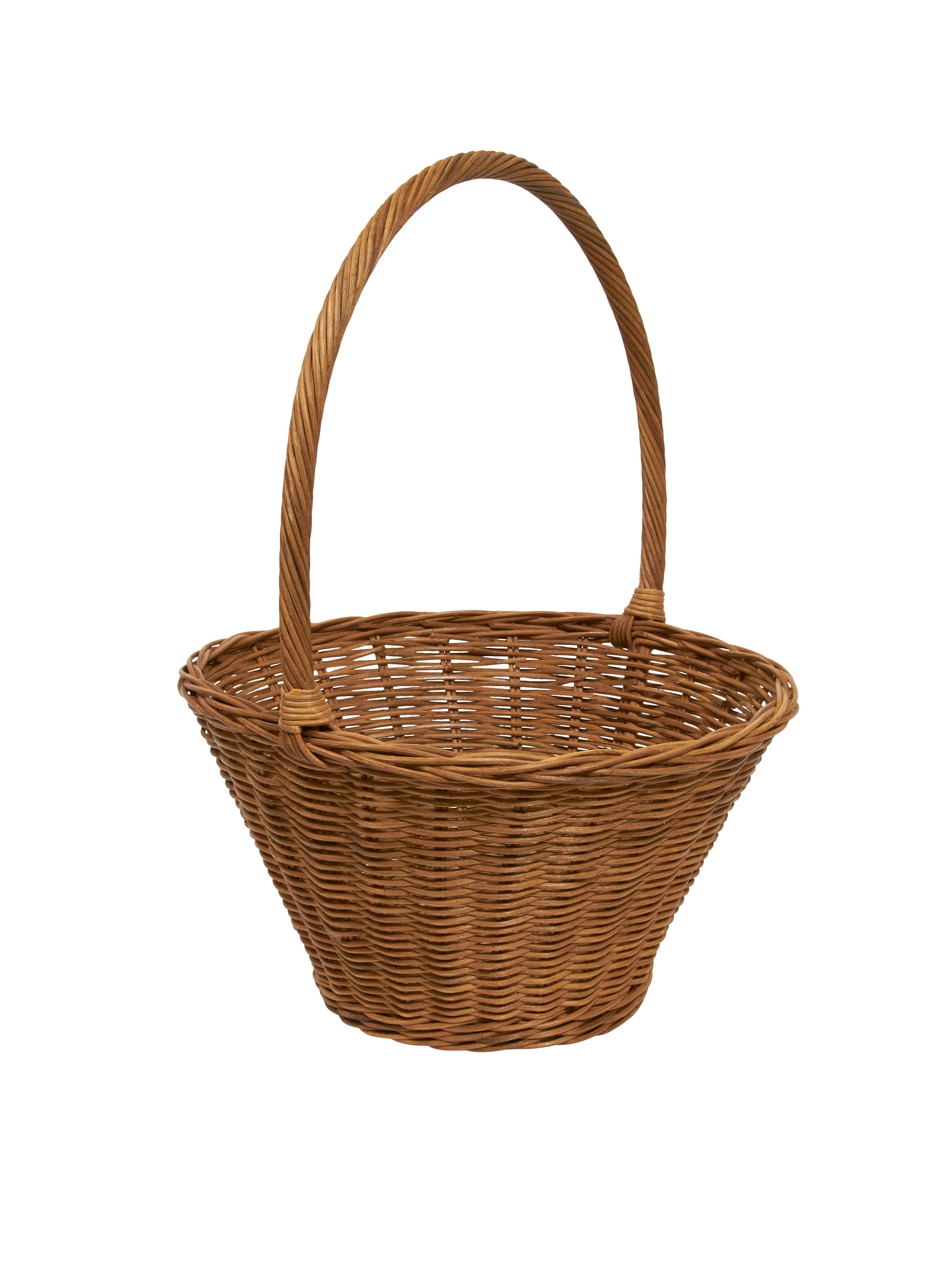 Wicker Easter Basket Large Natural Weston Table