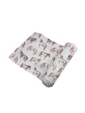 Wild Horses Bamboo Swaddle Weston Table