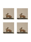 Wild Rabbit Linen Napkins Set of Four Weston Table