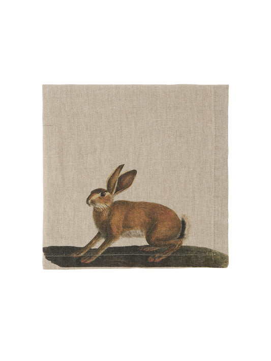 Wild Rabbit Linen Napkins Set of Four Weston Table