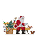 Wilhelm Schweizer Pewter In the Park with Santa Weston Table