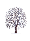 Wilhelm Schweizer Pewter Bare Winter Tree Medium Weston Table