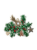 Wilhelm Schweizer Pewter Decorated Branch Ornament Weston Table