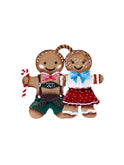 Wilhelm Schweizer Pewter Gingerbread Couple Ornament Weston Table