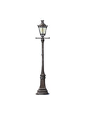 Wilhelm Schweizer Pewter One Lamp Gaslight Ornament Weston Table