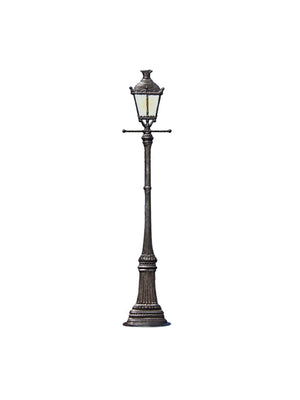  Wilhelm Schweizer Pewter One Lamp Gaslight Ornament Weston Table 
