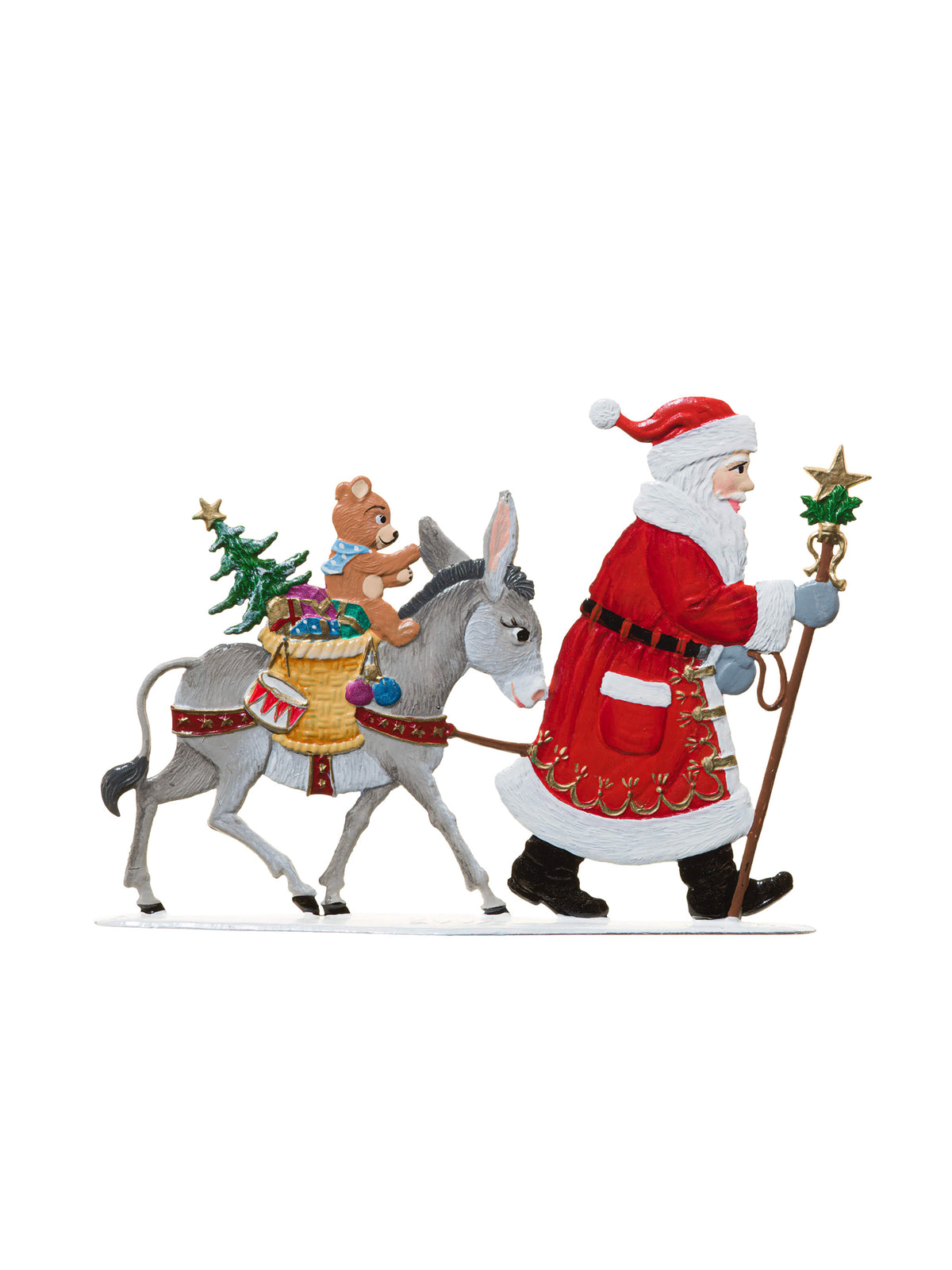 Wilhelm Schweizer Pewter Santa's Journey Weston Table SP