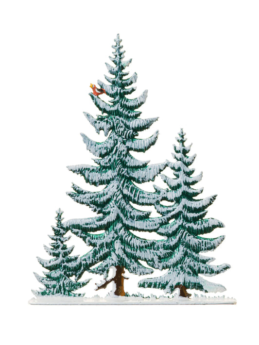 Wilhelm Schweizer Pewter Winter Three Pines Weston Table