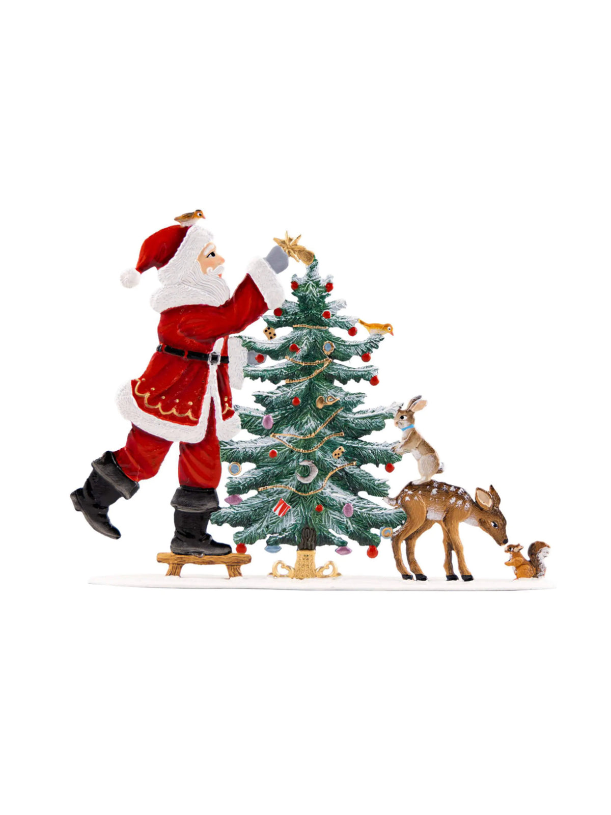 Wilhelm Schweizer Pewter Santa's Finishing Touch Weston Table