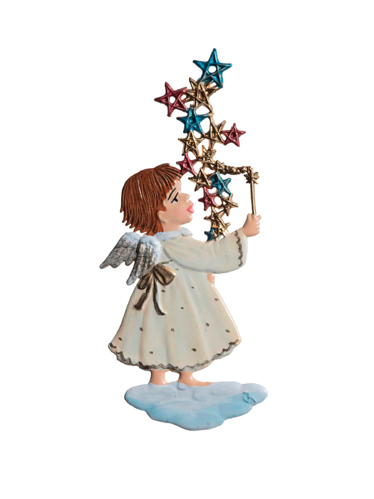 Wilhelm Schweizer Pewter Stardust Angel Ornament Weston Table