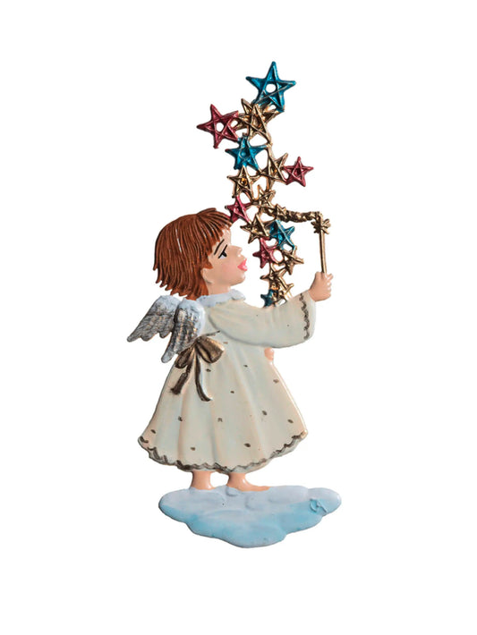 Wilhelm Schweizer Pewter Stardust Angel Ornament Weston Table