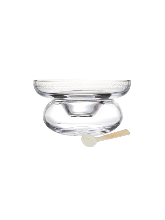 William Yeoward Crystal Ada Caviar Server with Spoon Weston Table