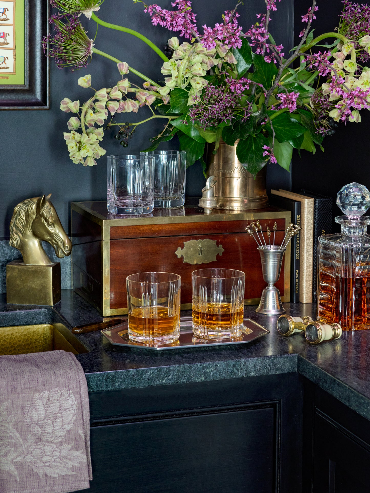 William Yeoward Crystal Adele Double Old Fashioned Glasses Weston Table