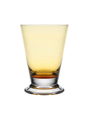  William Yeoward Crystal Amber Fanny Tumbler Weston Table 