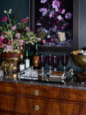 William Yeoward Crystal Coco Large Mirrored Bar Tray Weston Table
