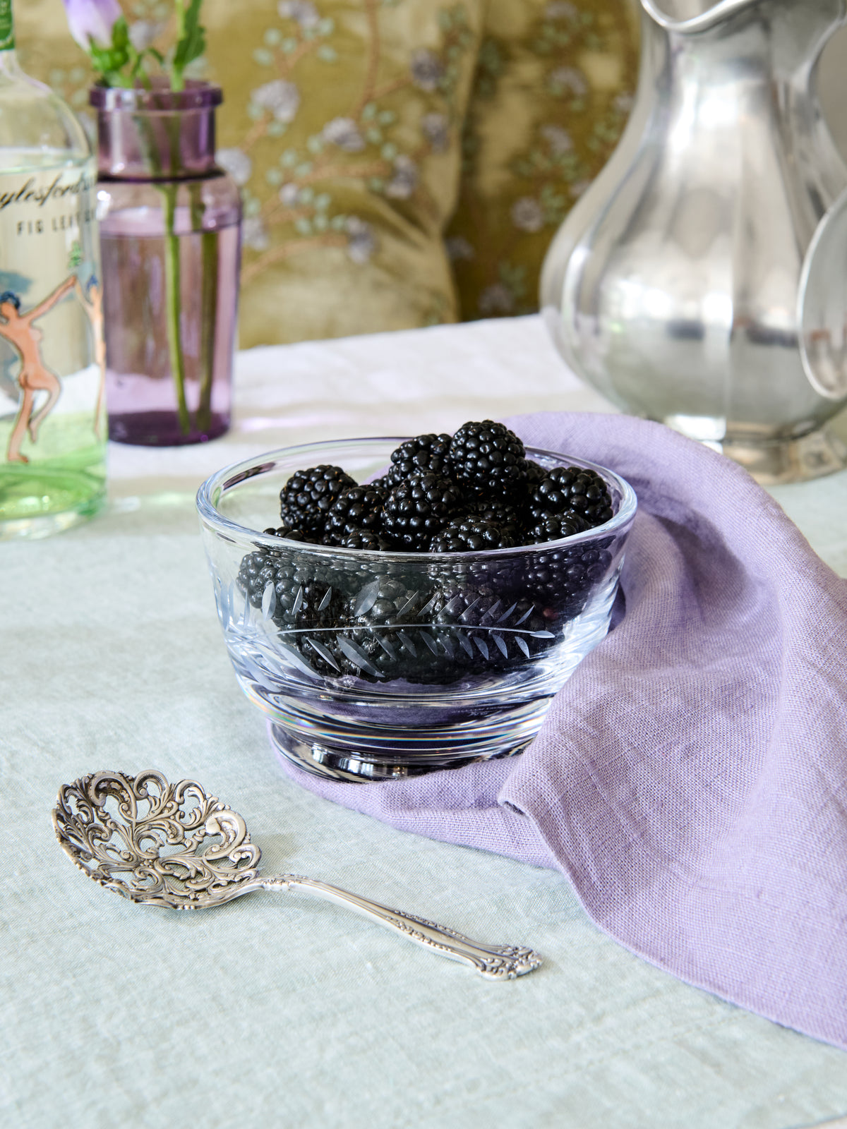 William Yeoward Crystal Jasmine Berry Bowl Weston Table