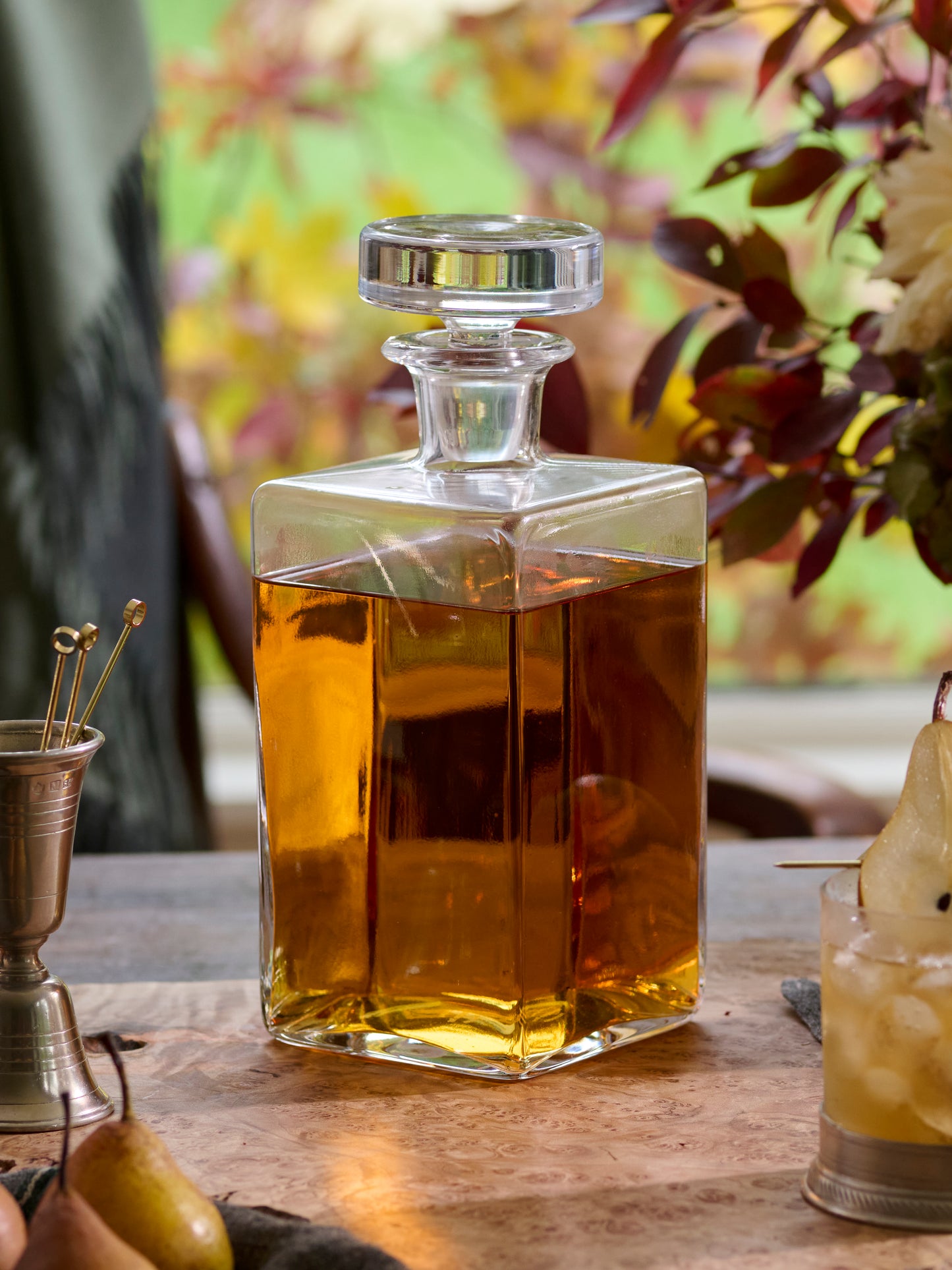 William Yeoward Crystal Lillian Square Decanter