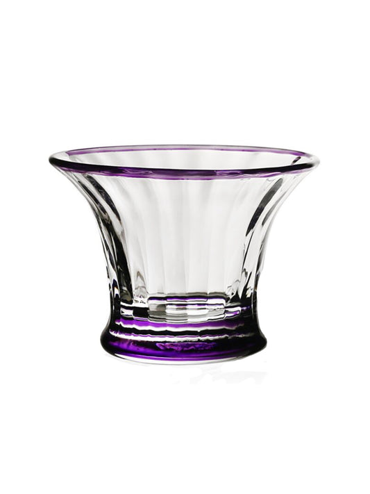 William Yeoward Crystal Siena Amethyst Dessert Dish Weston Table