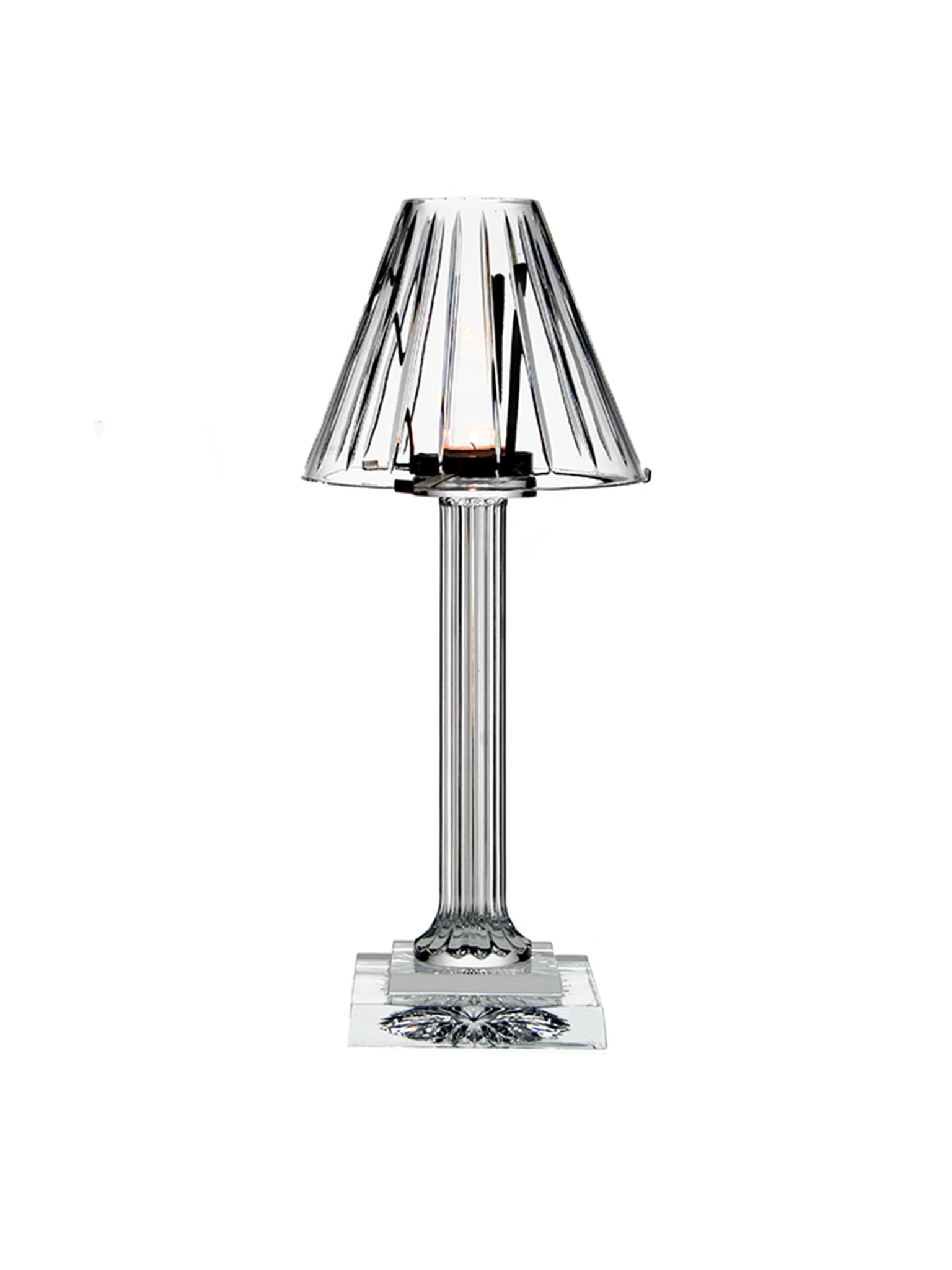 William Yeoward Crystal Vesper Candle Lamp 16" Weston Table