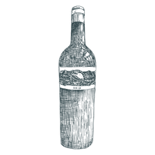 Wine Bottle Illustration Weston Table
