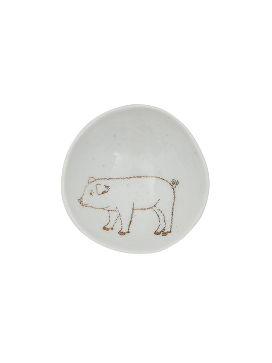 Farm Animal Ceramic Dish Pig Weston TableWeston Table