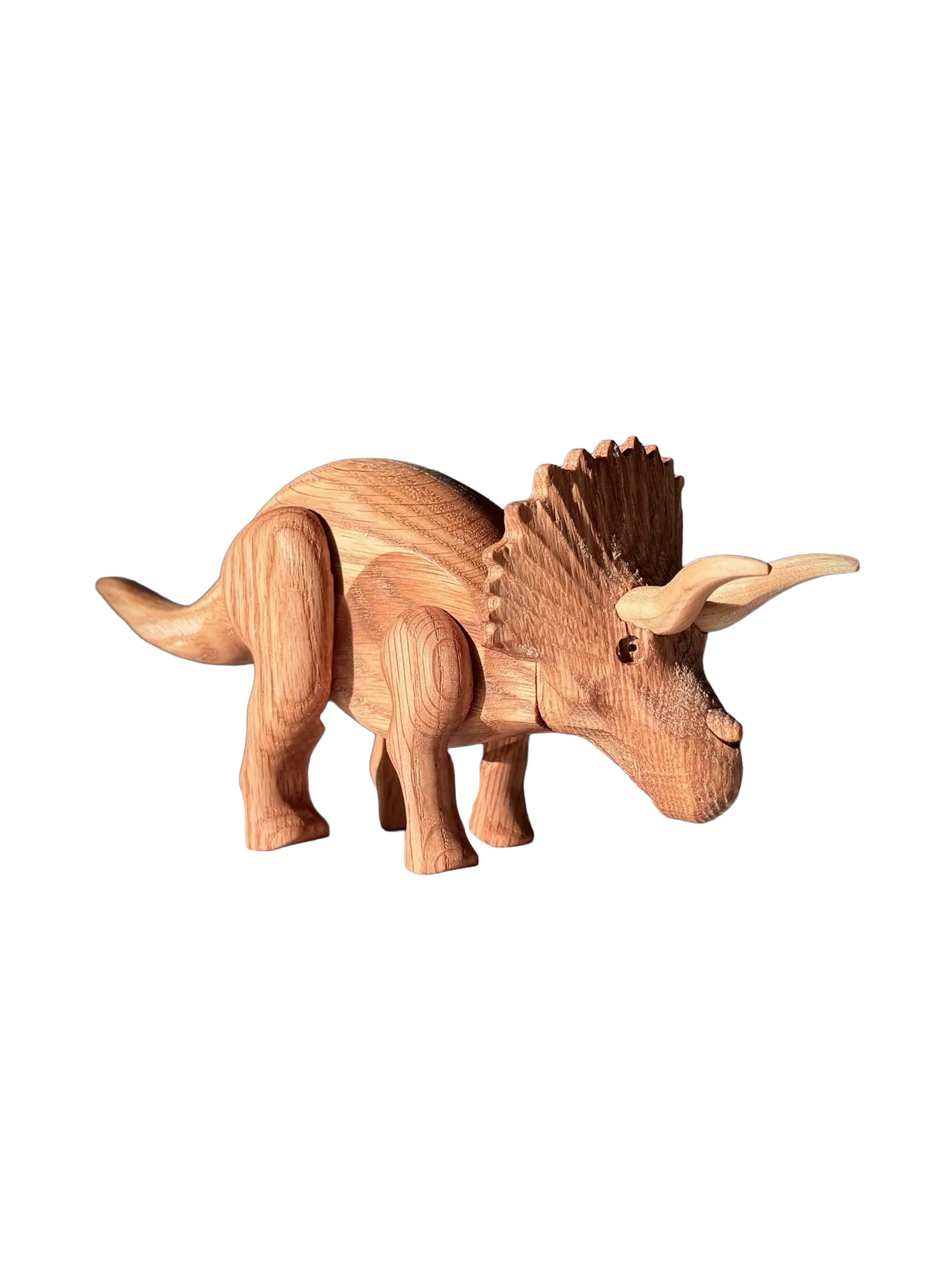 Wooden Dinosaur with Magnetic Joints Triceratops Weston Table