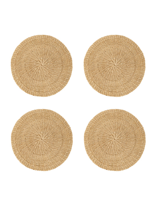 Woven Abaca Placemats Set of Four Weston Table