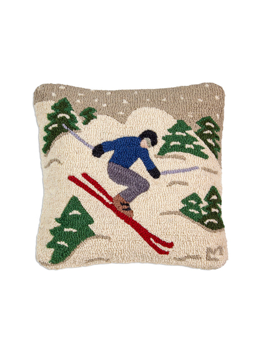 Yippee Hooked Wool Pillow Weston Table