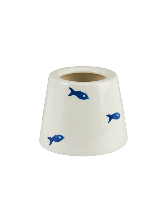 Zafferano Poldina Pro Blue Fish Lampshade Weston Table