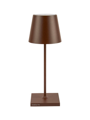  Zafferano Poldina Pro Mini Table Lamp Rust Weston Table 