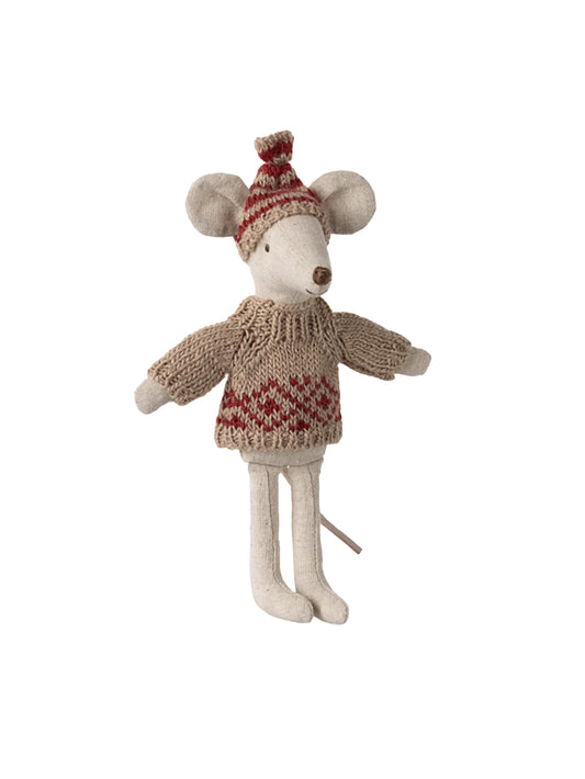 Maileg Mum Mouse Knitted Sweater and Hat Weston Table