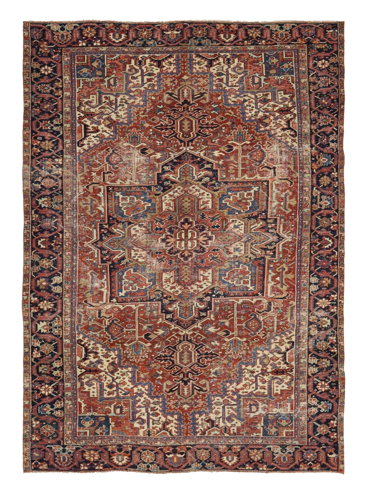 Landry & Arcari 1925 Persian Heriz Handwoven Rug