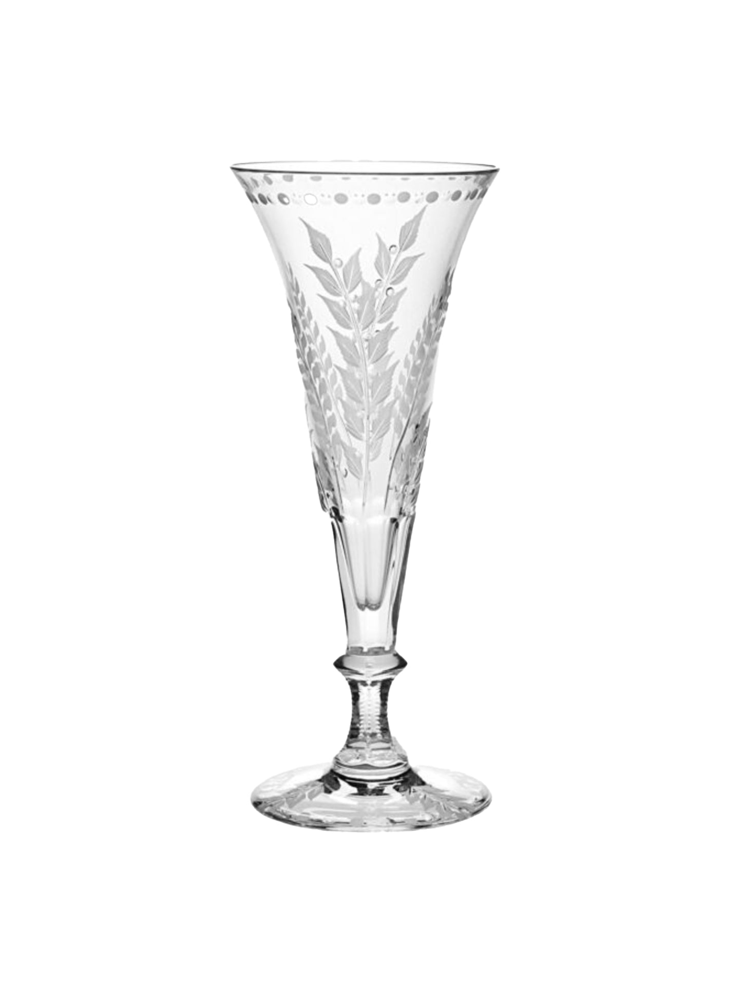 William Yeoward Crystal Fern Champagne Flute Weston Table