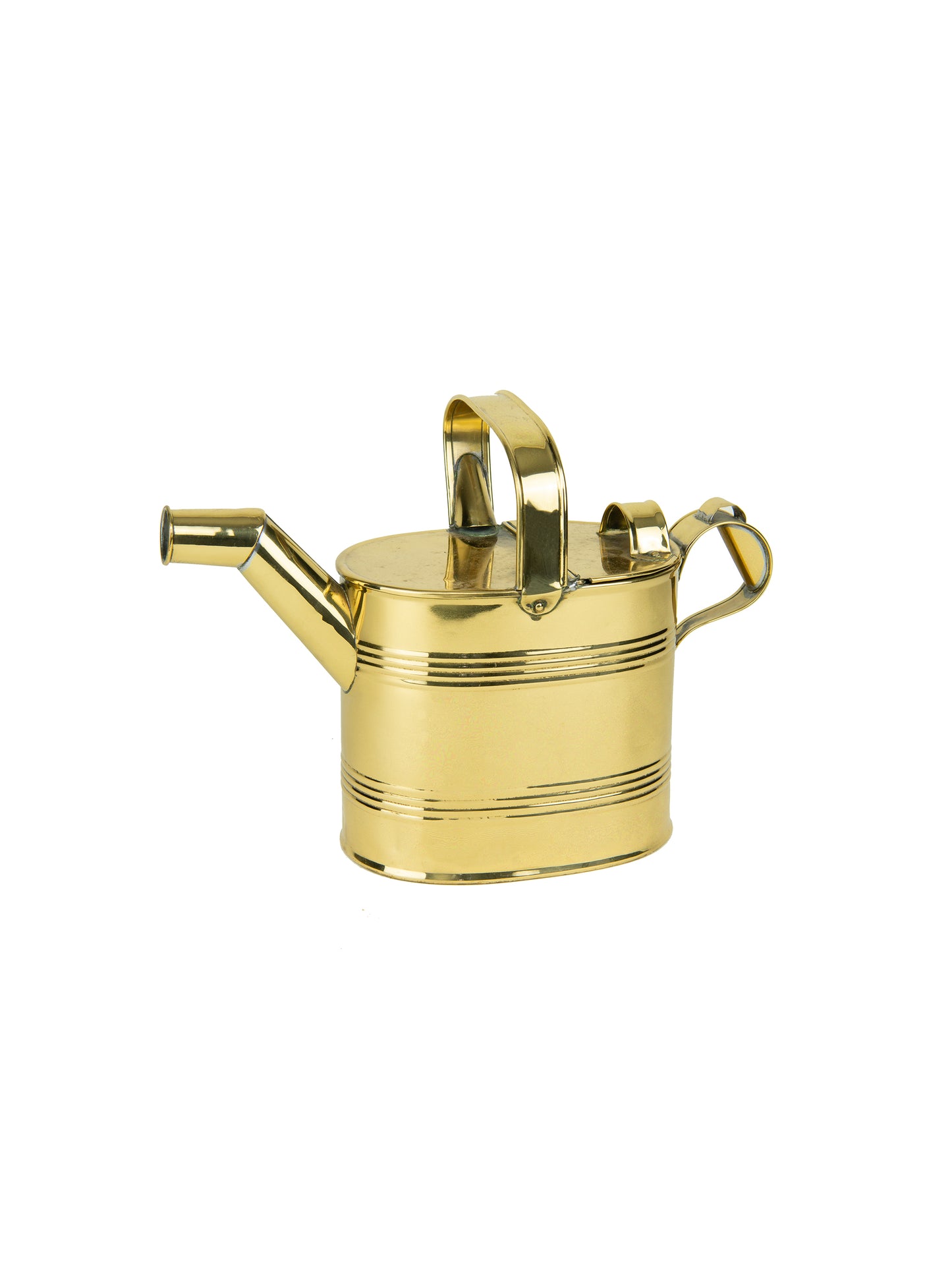 1890s Brass Watering Can Weston Table