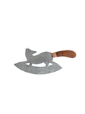 1900s English Fox Shaped Confectioner's Cleaver Weston Table