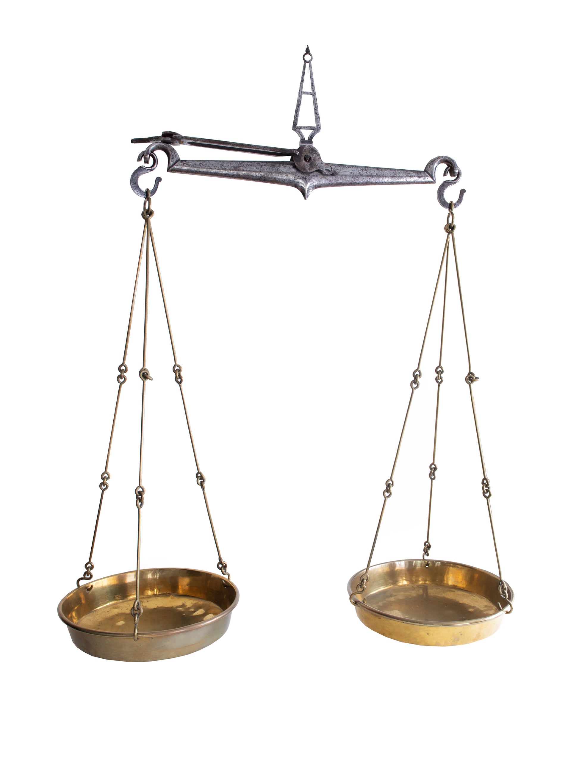 Shop the Vintage 1920s French Hanging Balance Scales at Weston Table