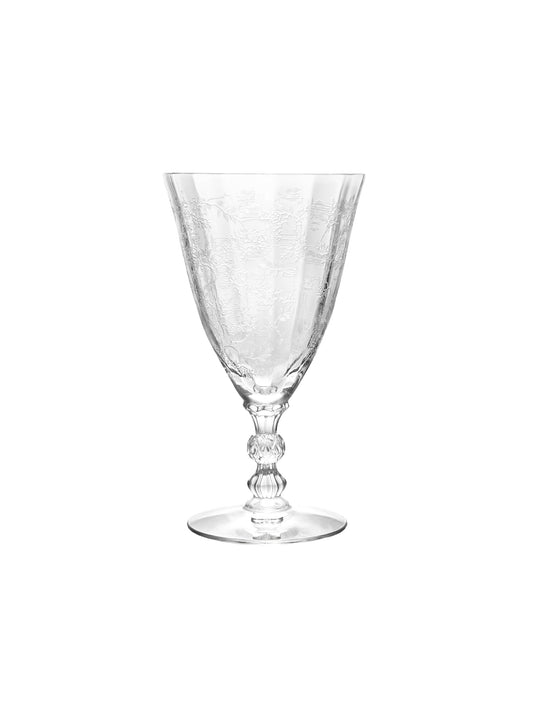 Vintage 1940s Fostoria Crystal Glasses Weston Table